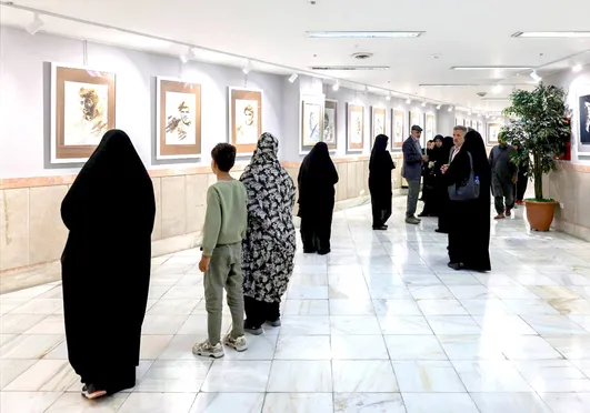 نمایشگاه عکس و نقاشی «بهانه بهشت» در موزه حرم رضوی گشایش یافت