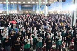 سوگواری خادم‌یاران سمنان در شهادت امام رئوف/ گزارش ویدئویی