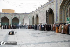 تشییع پیکر حجت&zwnj;الاسلام والمسلمین محمدباقر واعظی نژاد