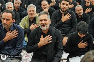 مراسم مقتل خوانی روز عاشورا در حرم مطهر رضوی