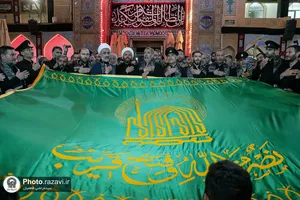 تشرف کاروان سفیران امام رئوف به حرم امامین عسکریین (علیهم&zwnj;السلام)