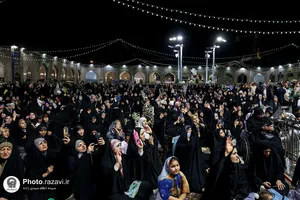 جشن ویژه زائران عرب&zwnj;زبان در حرم مطهر رضوی