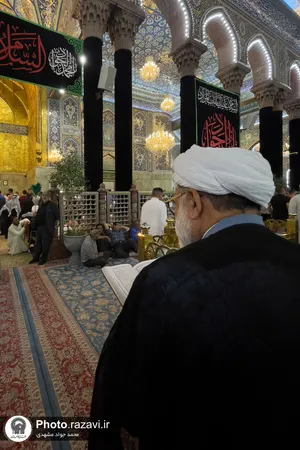 تشرف تولیت آستان قدس رضوی به حرم مطهر امام حسین(علیه&zwnj;السلام)