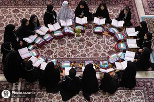 ویژه برنامه فرشتگان مقاومت در حرم مطهر رضوی-2