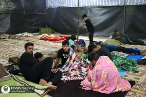 اسکان زائران بارگاه منور رضوی در دهه آخر صفر -1