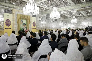 دیدار ۱۱۴ زوج دانشجوی دانشگاه&zwnj;های مشهد با تولیت آستان قدس رضوی