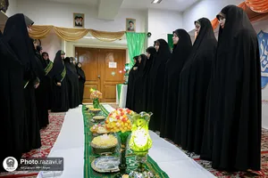 &laquo;سفره برکت و کرامت&raquo; در حرم مطهر رضوی
