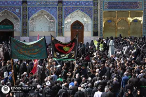 عزاداری روز شهادت امام رضا علیه&zwnj;السلام در حرم مطهر رضوی-2