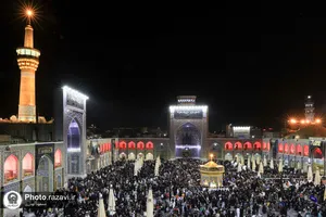 حال و هوای حرم مطهر رضوی در دهه آخر صفر