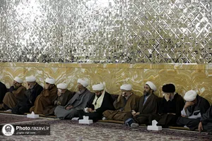 دیدار اعضاء مجمع خطبای حوزه علمیه خراسان با تولیت آستان قدس رضوی