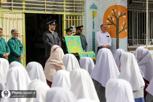 چهارشنبه های امام رضایی در دبستان دخترانه عترت