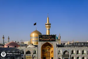 نصب کتیبه&zwnj;های شهادت امام حسن عسکری علیه&zwnj;السلام در حرم مطهر رضوی