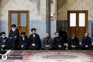 عزاداری دهه اول محرم با حضور تولیت آستان قدس رضوی-1