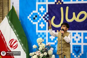 مراسم جشن تکلیف پسران در حرم مطهر رضوی