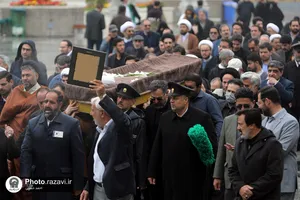 تشییع پیکر آیت الله شیخ حبیب الله احمدی
