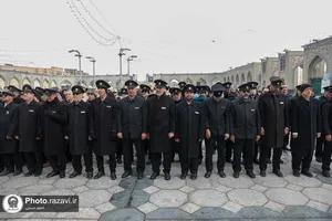 تشییع پیکر همسر سردار شهید عبدالحسین برونسی در مشهد