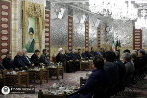 دیدار جمعی از نمایندگان اصناف مشهد با تولیت آستان قدس رضوی