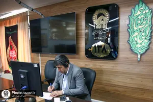 حضور معاون فنی و عمران آستان قدس رضوی در سامانه 138