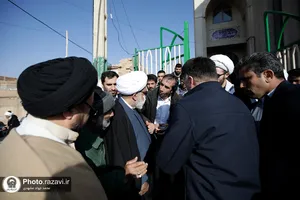 حضو&zwnj;ر تولیت آستان قدس رضوی &zwnj;در جمع اهالی روستای &laquo;هندل آباد&raquo; مشهد