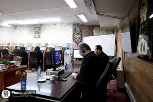 پاسخگویی تلفنی مدیر ارتباطات و اطلاع رسانی آستان قدس رضوی به مخاطبان سامانه ۱۳۸