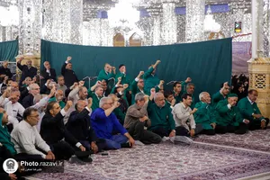 نشست تحلیلی وقایع اخیر کشور در حرم مطهر رضوی