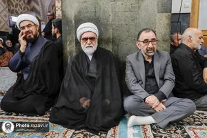 عزاداری حضرت اباعبدالله الحسین(ع) با حضور تولیت آستان قدس رضوی-3