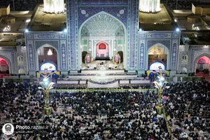 مراسم احیا شب بیست و یکم ماه مبارک رمضان در حرم مطهر رضوی-1