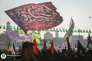 تشییع پیکر شهدای گمنام در مشهد