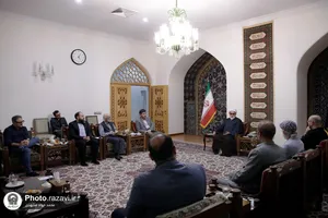 دیدار اعضای انجمن صنفی کارگردانان تئاتر کشور با تولیت آستان قدس رضوی