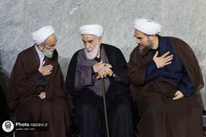 آئین بزرگداشت رهبر شهید انقلاب اسلامی در حرم مطهر رضوی