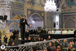 وداع با شهدای گمنام در شب شهادت حضرت فاطمه سلام الله علیها