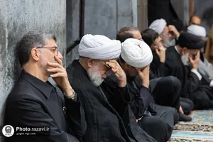عزاداری ایام پایانی ماه صفر در حرم مطهر رضوی-1