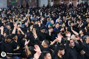 عزاداری هیأت&zwnj;های مذهبی کشور افغانستان در حسینیه حرم