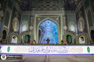 مراسم تحویل سال 1402 در حرم مطهر رضوی - 3