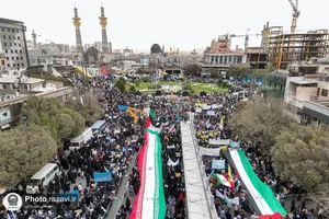 راهپیمایی بزرگداشت ۱۳ آبان در مشهد