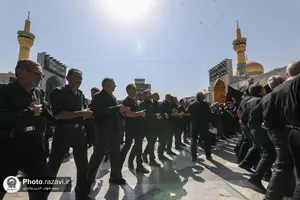 عزاداری روز شهادت امام رضا علیه&zwnj;السلام در حرم مطهر رضوی -1