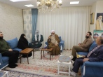 دیدار تولیت آستان قدس رضوی با خانواده شهید شوشتری 