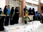 تجلی مهر رضوی در چهارشنبه دبیرستان شهرستان بابل