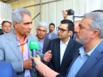 بازدید وزیر صمت از دستاوردهای دارویی گروه سلامت و درمان آستان قدس در نمایشگاه «ایران فارما»