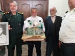 ‌طلایه داران جهاد و شهادت میزبان پرچم امام رضا(ع) در اصفهان شدند
