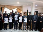 بنیاد فرهنگی رضوی از اعضای اولین تیم ملی موشک آبی ایران تقدیر کرد