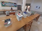 اهدای ۳۵۰ جلد کتاب به کتابخانه زیارتگاه شهید آیت‌الله مدرس (ره)