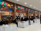 افتتاح بازارچه و نمایشگاه محصولات بانوان کارآفرین در باغ اردوگاه خاتون