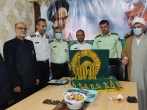 دیدار صمیمی خادمیاران با فرمانده نیروی انتظامی جیرفت