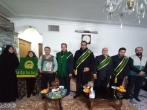 دیدار خادمیاران رضوی با خانواده دو شهید والامقام اصفهان