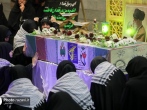 میزبانی دختران دهه هشتادی مدرسه امام رضا(ع) از شهید گمنام 