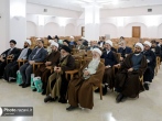 حضور جمعی از محققان حوزه علمیه نجف در دانشگاه علوم اسلامی رضوی
