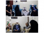 دیدار تولیت آستان قدس رضوی با خانواده‌های دو شهید دانشجوی بسیجی مشهد 