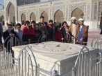 150 دانش آموز مدرسه امام رضا(ع) چناران، «نیم‌روز در بهشت» 