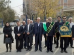 عطر طعام رضوی در آسایشگاه های معلولین اصفهان پیچید